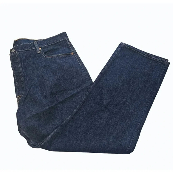 Levi's 501 Original Button Fly Jeans 42x30 Straight Leg Denim 4996 New w/o Tags - Picture 2 of 12